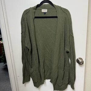 Olive Green Women's Sweater